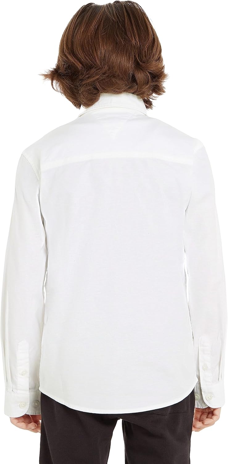 Tommy Hilfiger Boys Comfortable Fit Long Sleeve Shirt