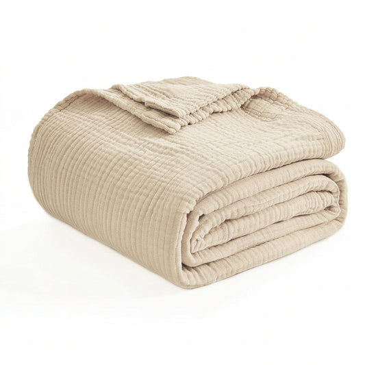 EMME Muslin Cotton Throw Blanket
