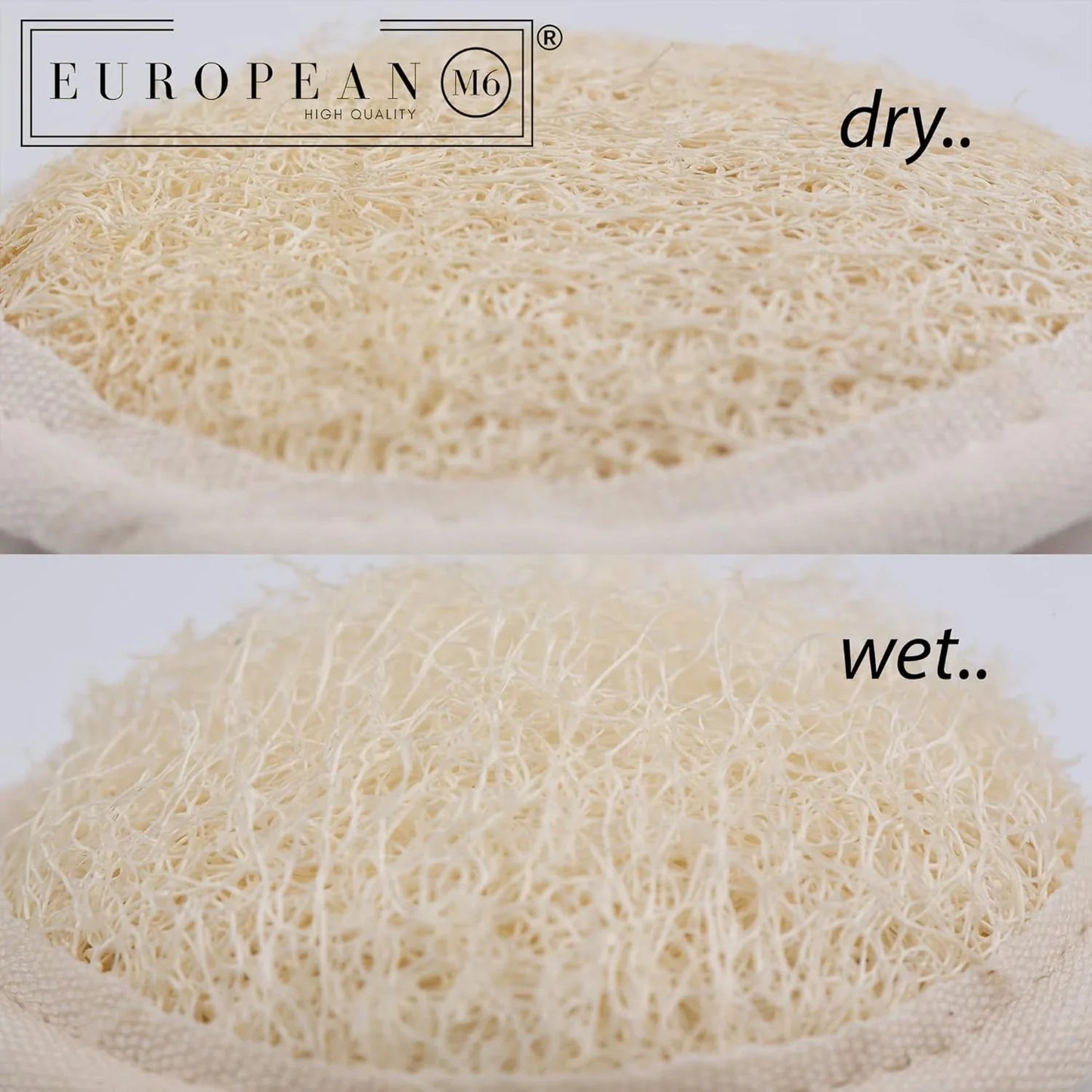 Premium 4‑Piece Natural Facial Loofah Exfoliating Pads for Skin - Gomix Brands Outlet