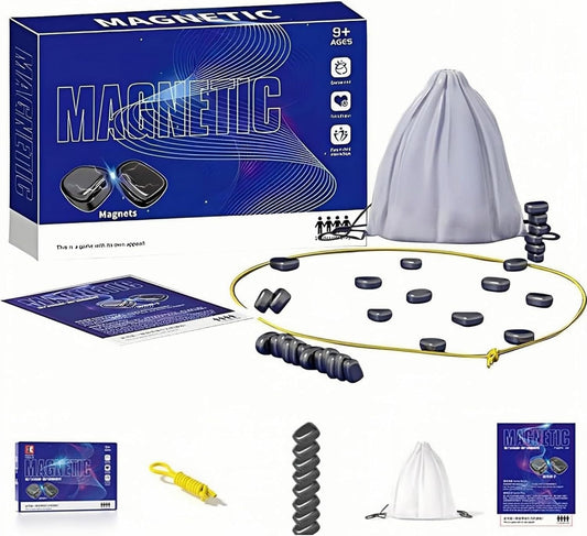 Portable Magnetic Chess Board Game for Travel and Family Fun