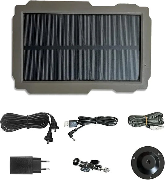 Lixada 1700mAh Solar Kit with 360° Rotating Mount - Gomix Brands Outlet