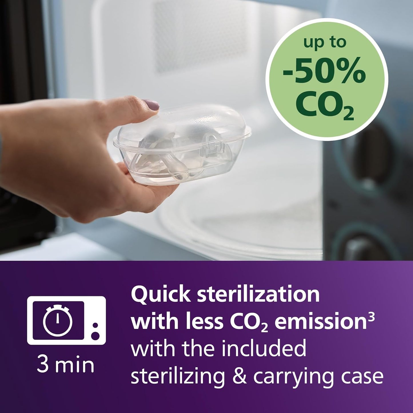 Philips Avent Ultra Soft Orthodontic Pacifier 0‑6 Months 4‑Pack