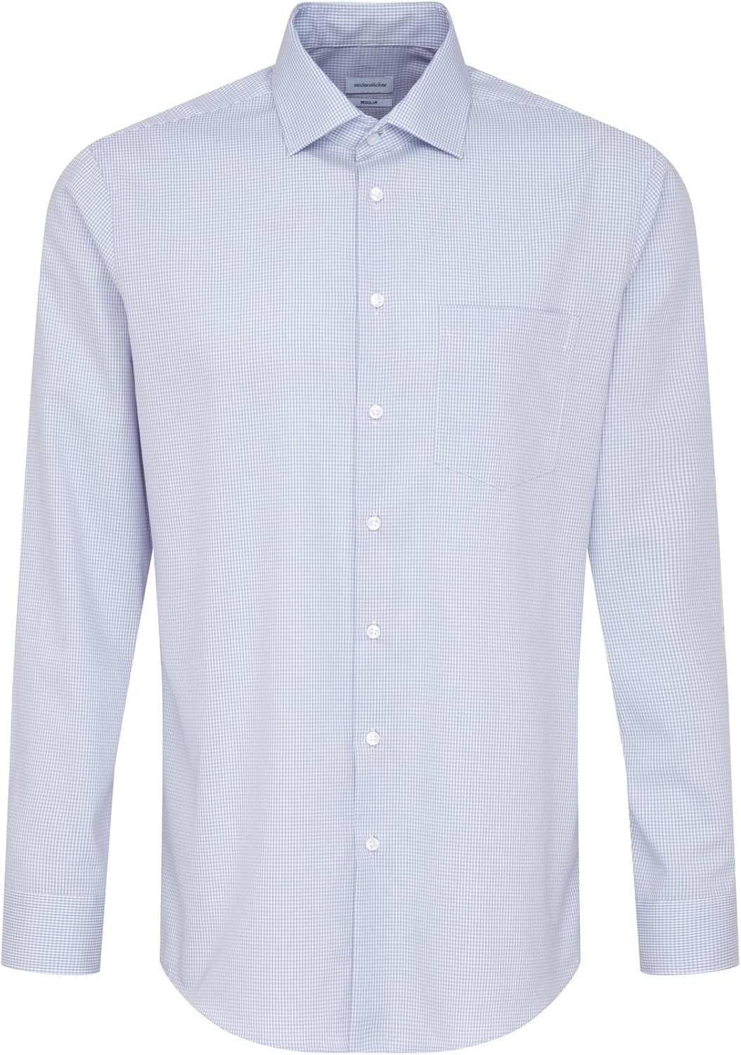 Seidensticker Men's Shaped Long Sleeve Cotton Business Shirt
