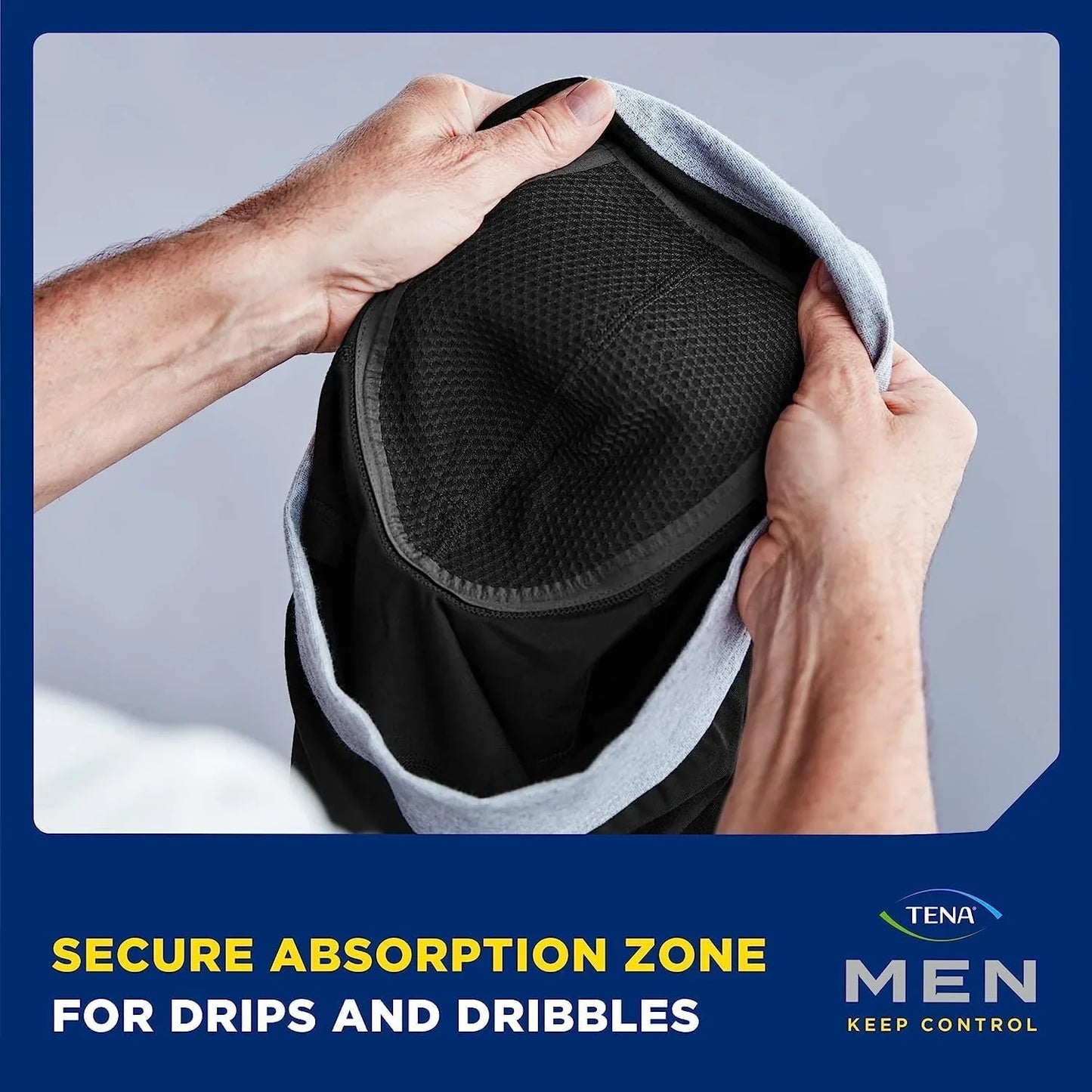 TENA Men Washable Protective Pants – Light Absorption Boxers - Gomix Brands Outlet