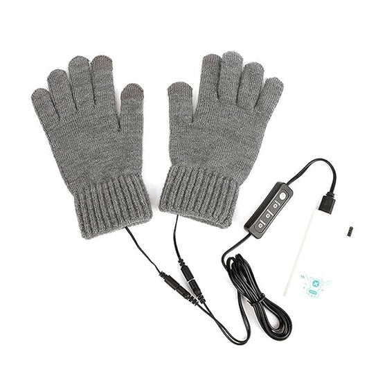 IVELECT USB Heating Gloves Electric Thermal Hand Warmer