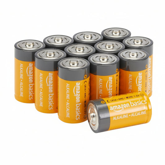 Amazon Basics C Cell Alkaline Batteries