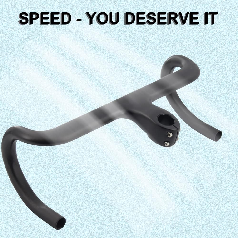 RXL SL Carbon Integrated Road Bike Handlebar 420x90mm UD Matte