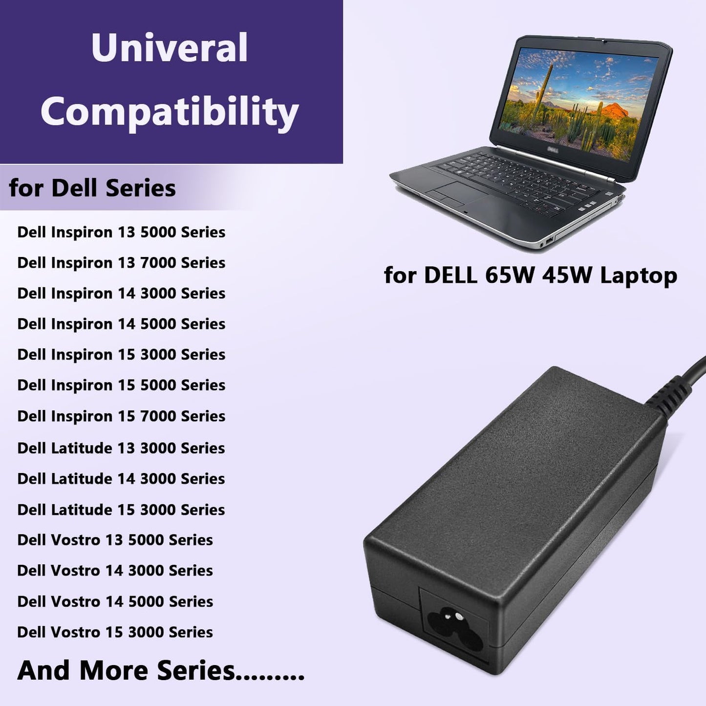 Dell Inspiron Laptop Charger