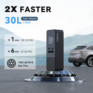 TOPUMP TP300 Portable Air Compressor 150 PSI Digital Tire Inflator