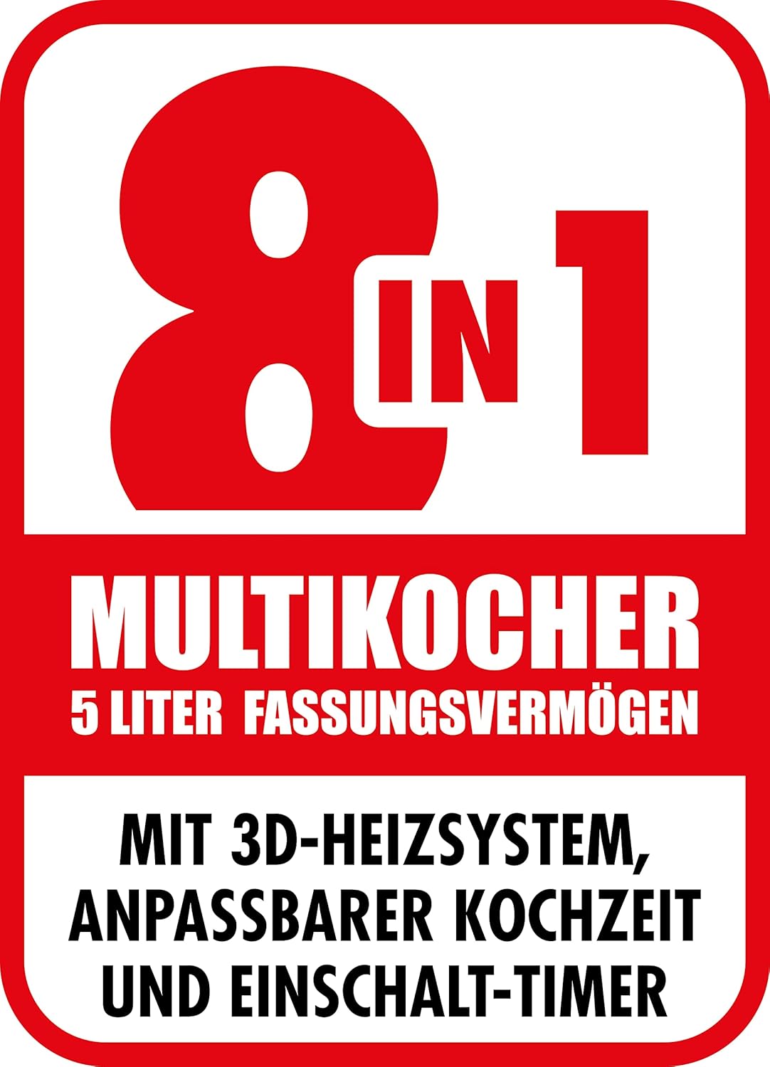Gastroback Design Multicook Pro 12‑Program 5L Family Multicooker