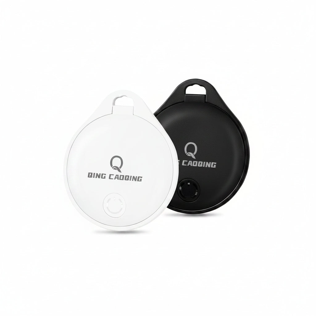 QING CAOQING Air Tracker Tag 2-Pack Locate App iOS Only Keyring Included