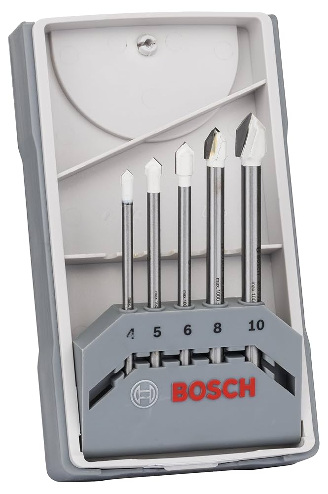 Bosch Professional 5-piece SoftCeramic Tile Drill Bit Set
