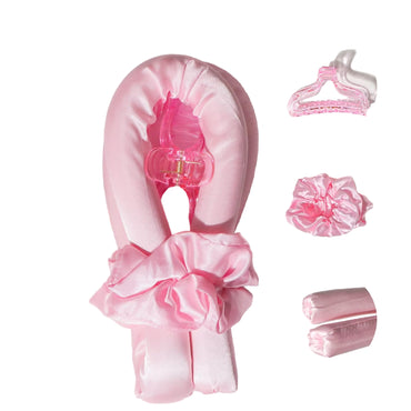 Ever Fairy Heat-Free Silk Curling Band with Hair Pin – Rose