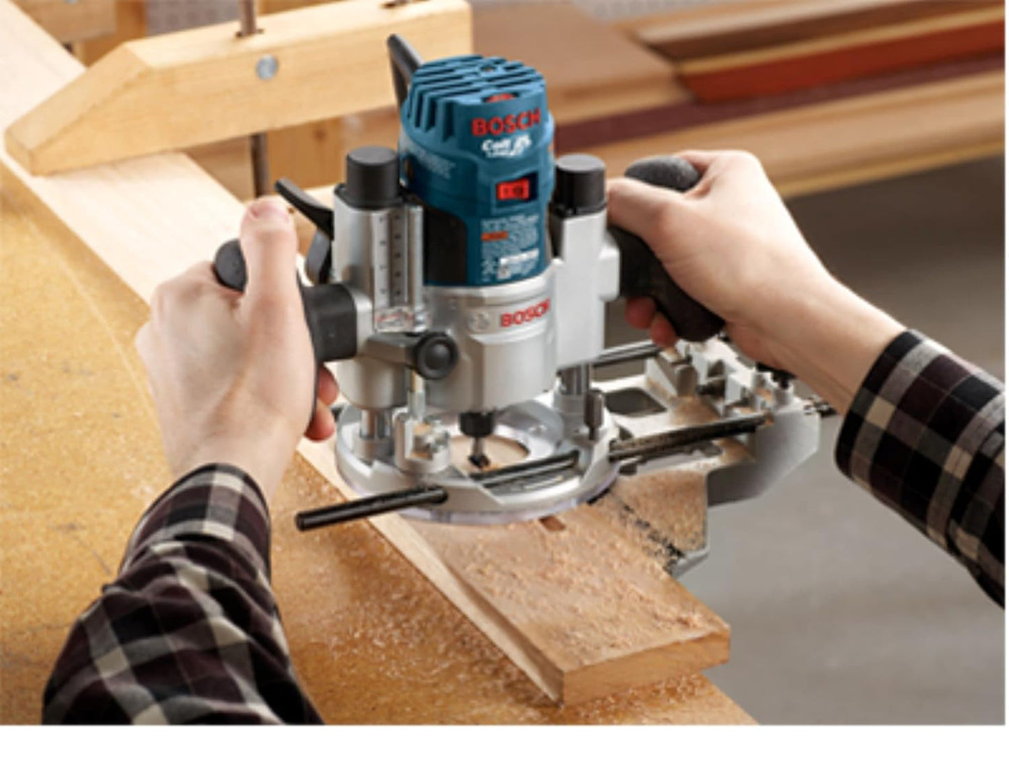 BOSCH 6-Piece Carbide-Tipped Trim Router Bits