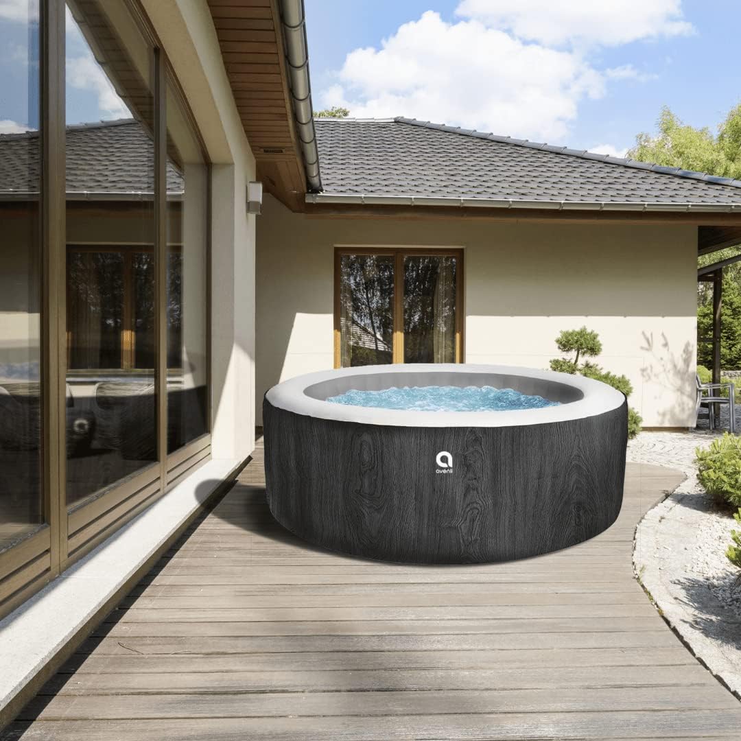 Inflatable 49-Inch 3-Person Hot Tub Spa with Jets and Cover