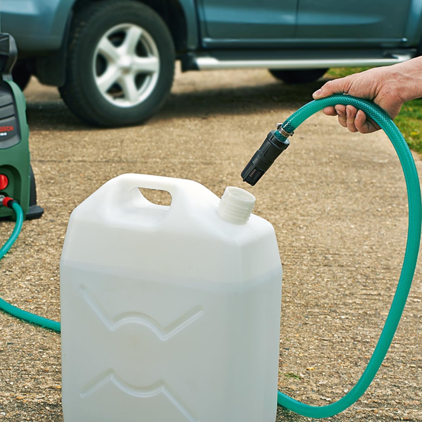 Bosch Suction Hose with Integrated Filter for Pressure Washers
