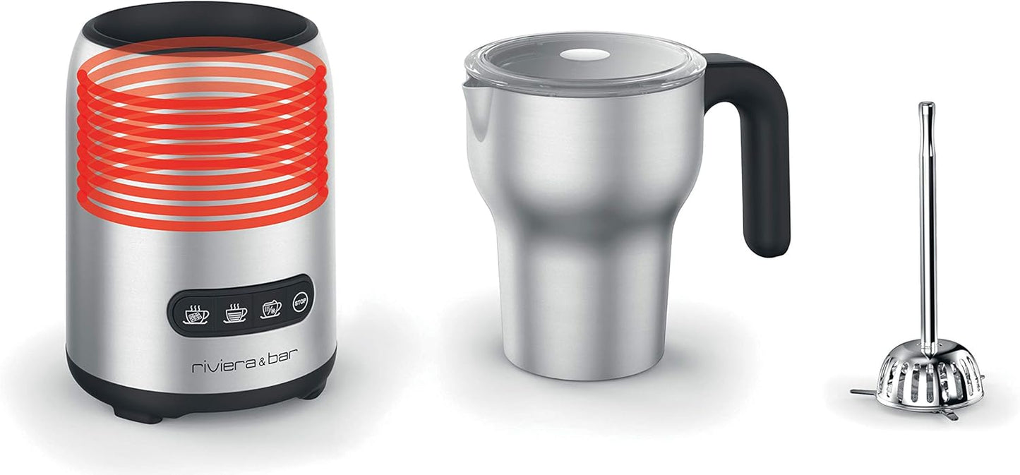 Riviera & Bar Induction Stainless Steel Chocolate Milk Emulsifier