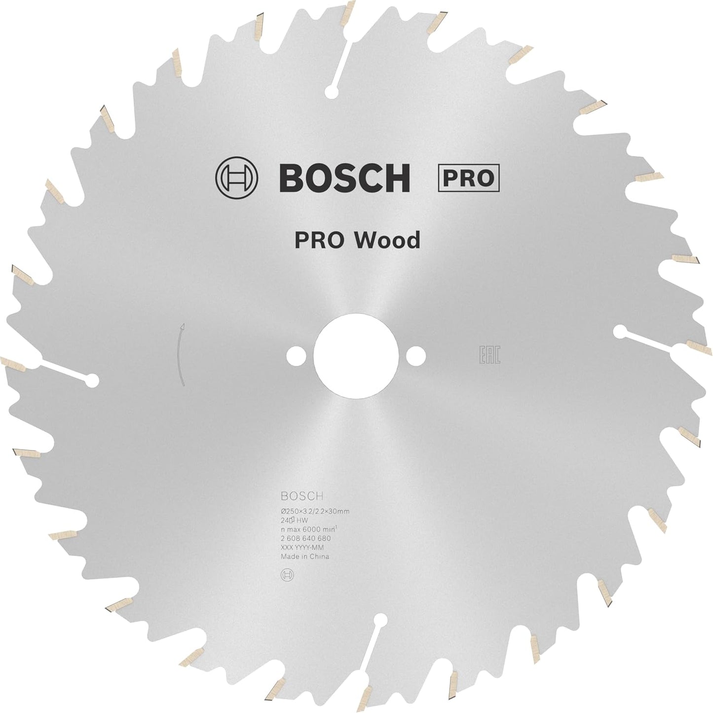 Bosch PRO Wood Circular Saw Blade: Precision Cutting for Softwood & Hardwood