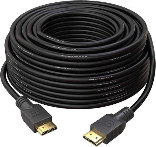True HQ 25M 4K HDMI Cable with Ethernet, Gold-Plated