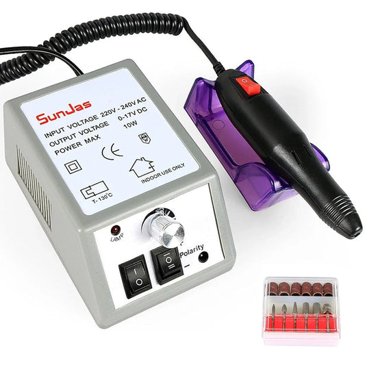 SunJas 20,000 RPM Electric Nail Cutter for Manicure & Pedicure - Gomix Brands Outlet