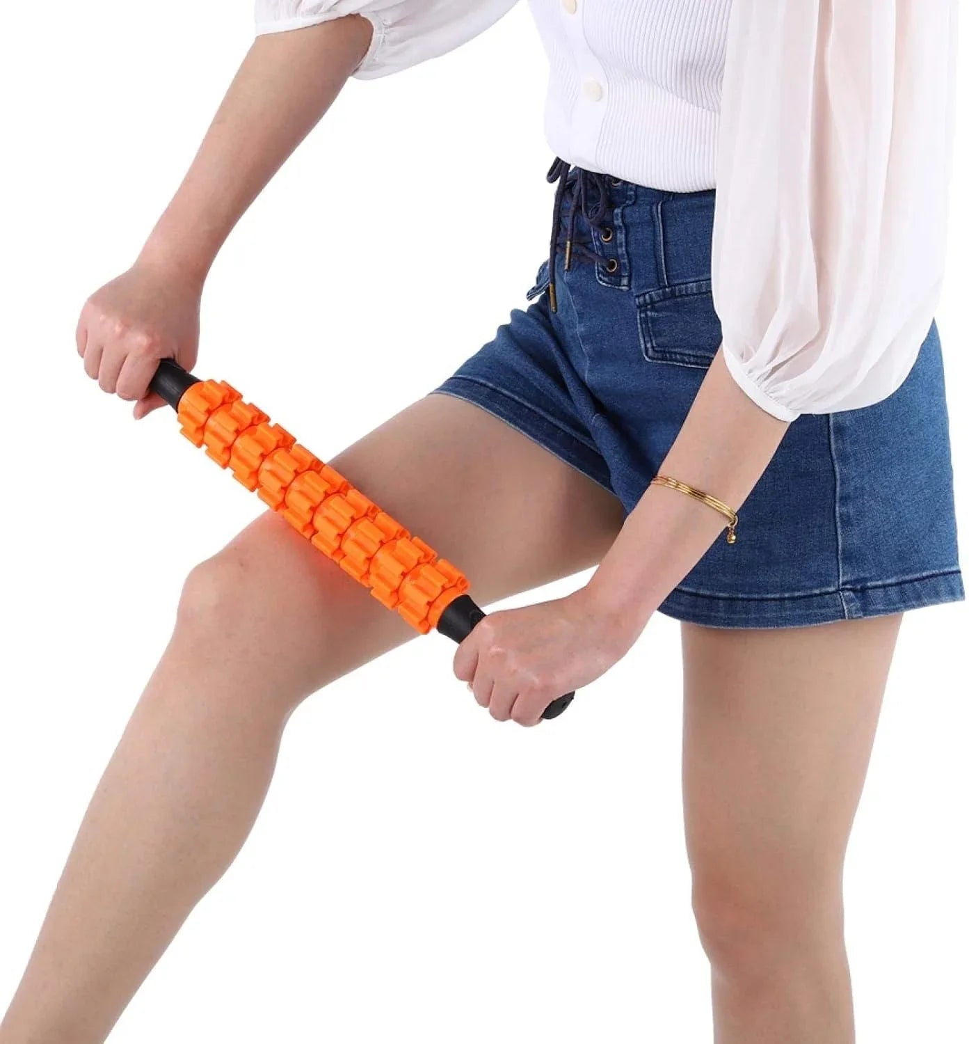 Alvinlite Orange PVC Muscle Roller Stick – High Strength Massage - Gomix Brands Outlet