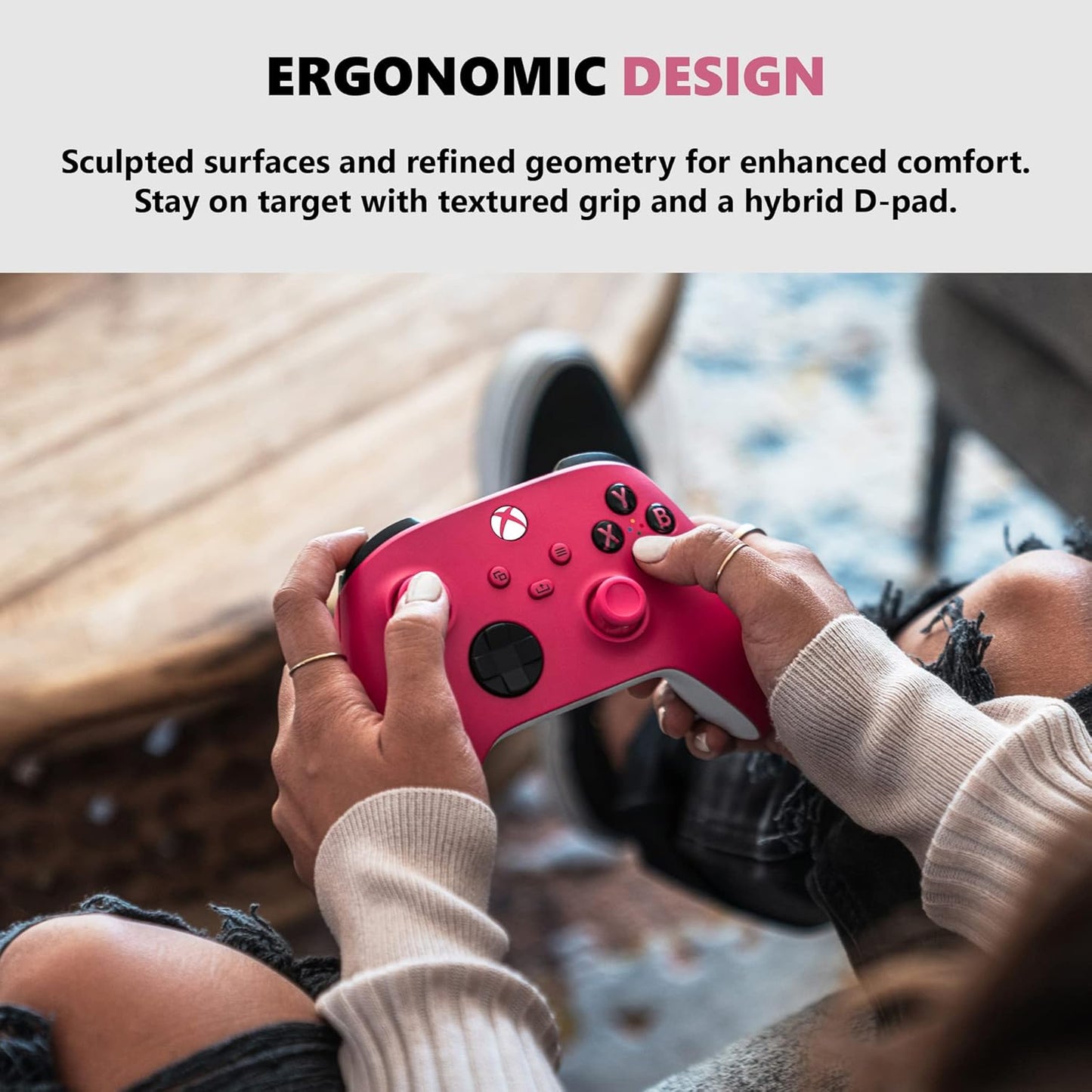 Deep Pink Xbox Core Wireless Gaming Controller for Series X
