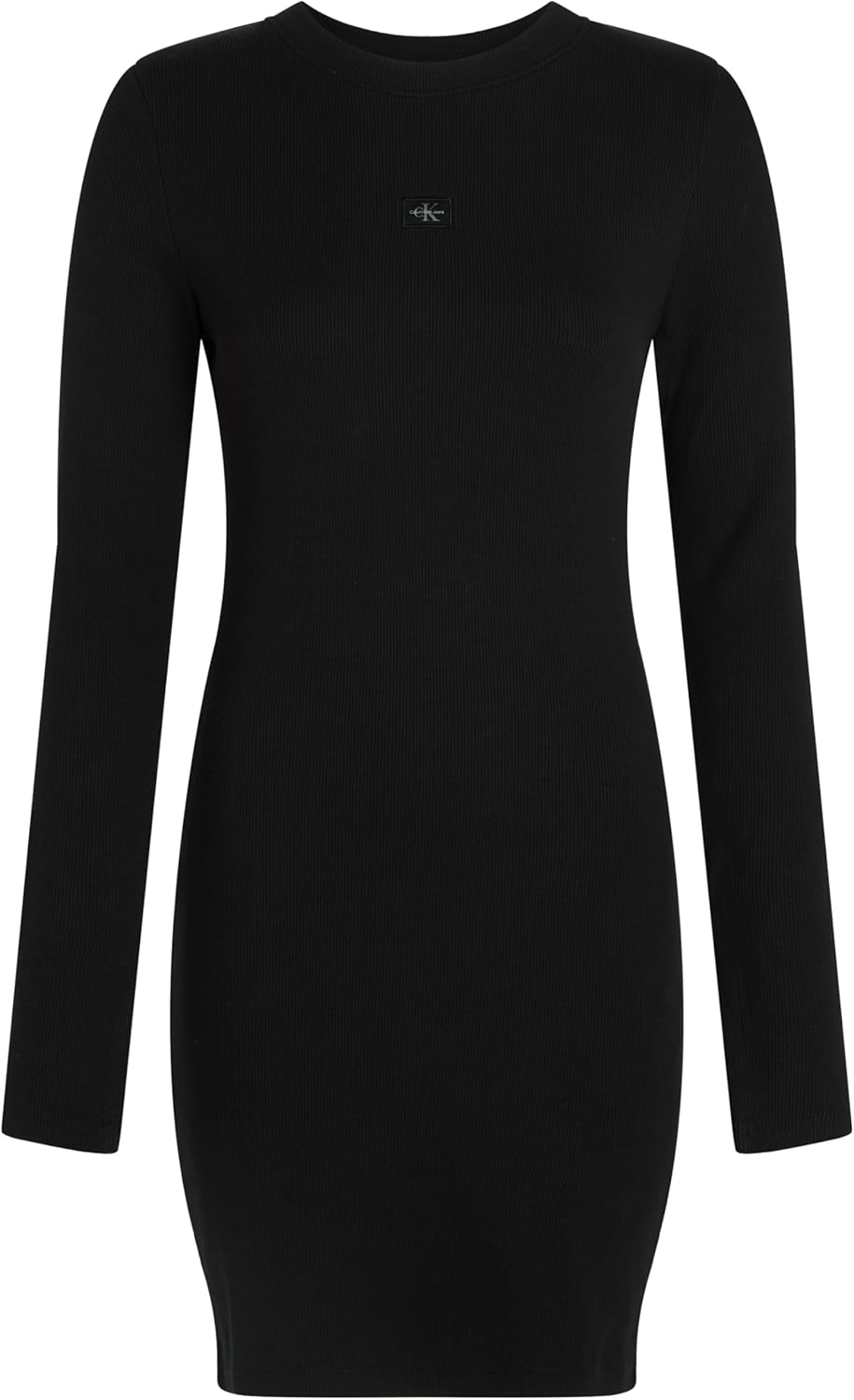 Calvin Klein Women's Woven Rib Bodycon Dress – Figure-Flattering