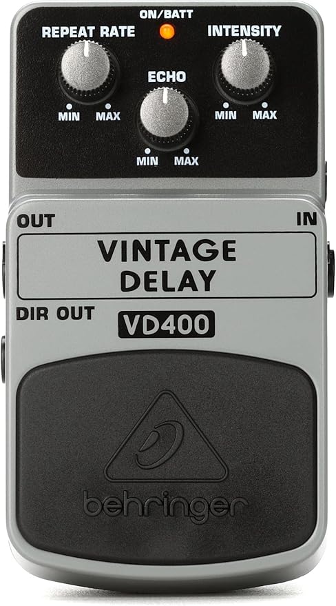 Behringer VD400 Vintage Analog Delay Pedal Classic Slap‑Back Echo