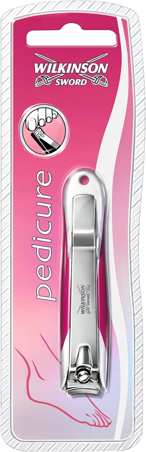 Wilkinson Sword Precision Nail Clipper with Nail Collector for Manicure