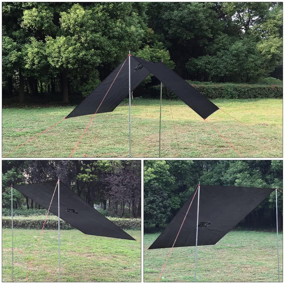 Azeekoom 3-in-1 Waterproof Rain Poncho, Tent, and Blanket