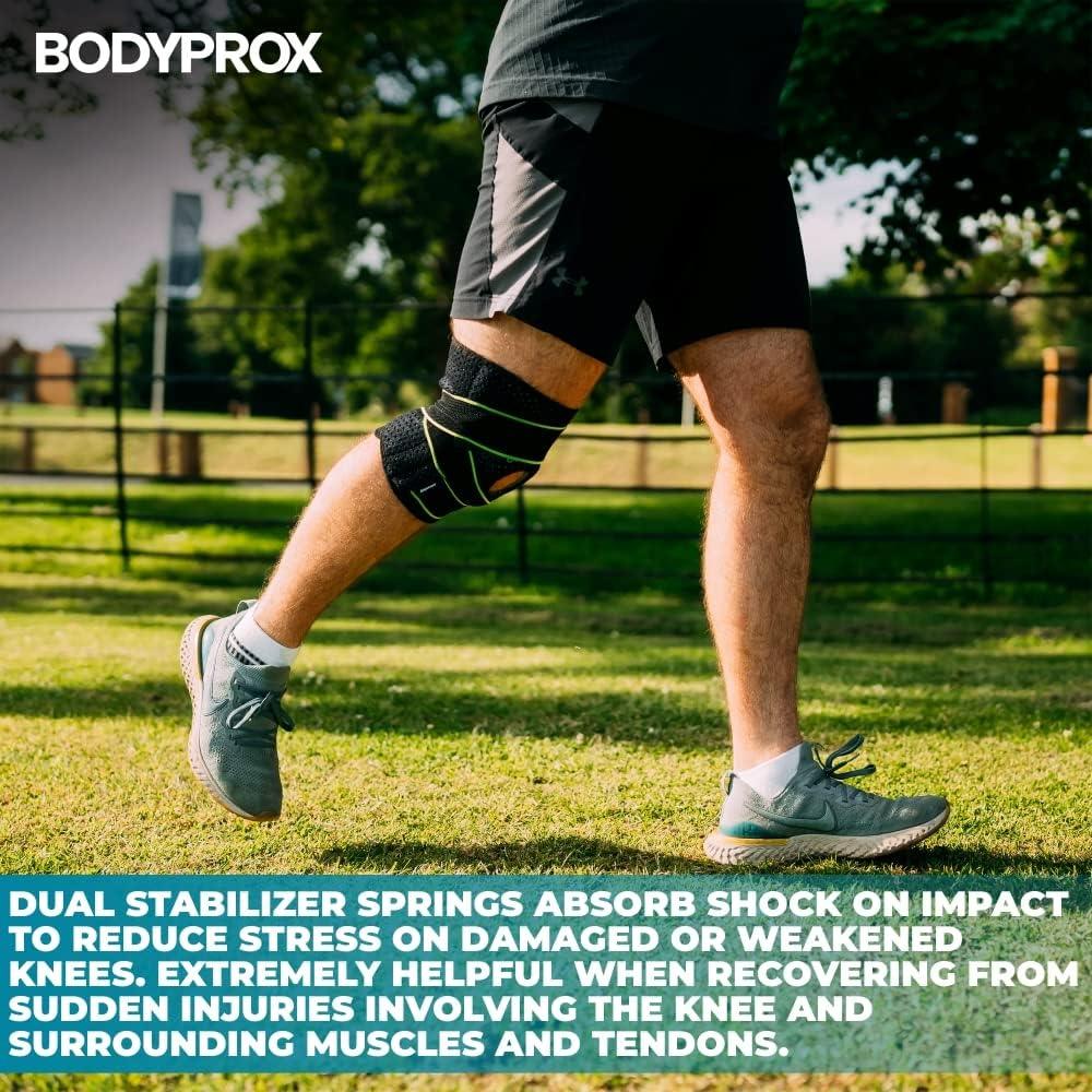 Bodyprox Knee Brace with Stabilizers and Gel Patella Pads - Gomix Brands Outlet