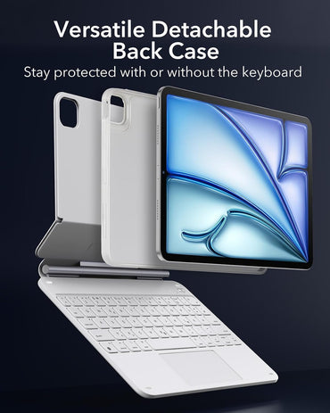 ESR Rebound Magnetic Keyboard Case for iPad Air 11-inch White