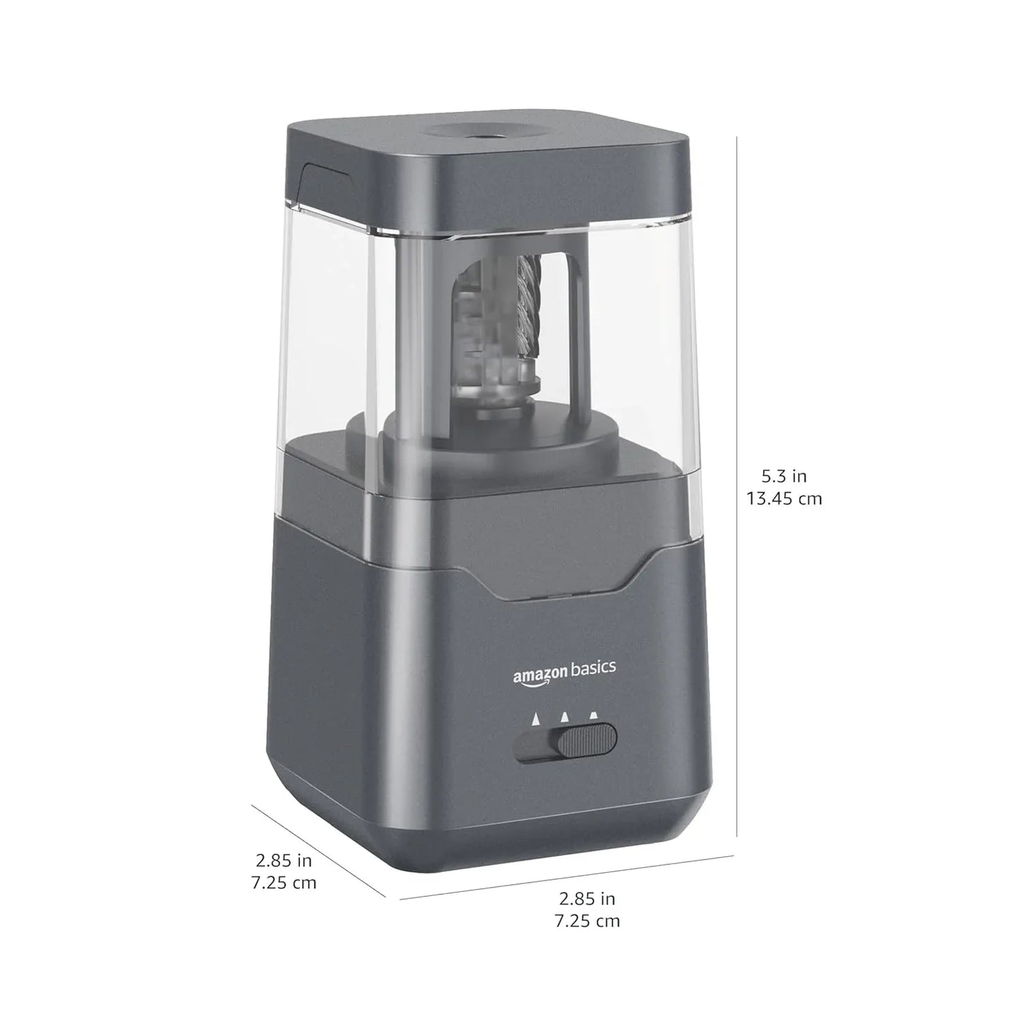 Amazon Basics Portable Electric Pencil Sharpener with Helical Blade - Gomix Brands Outlet