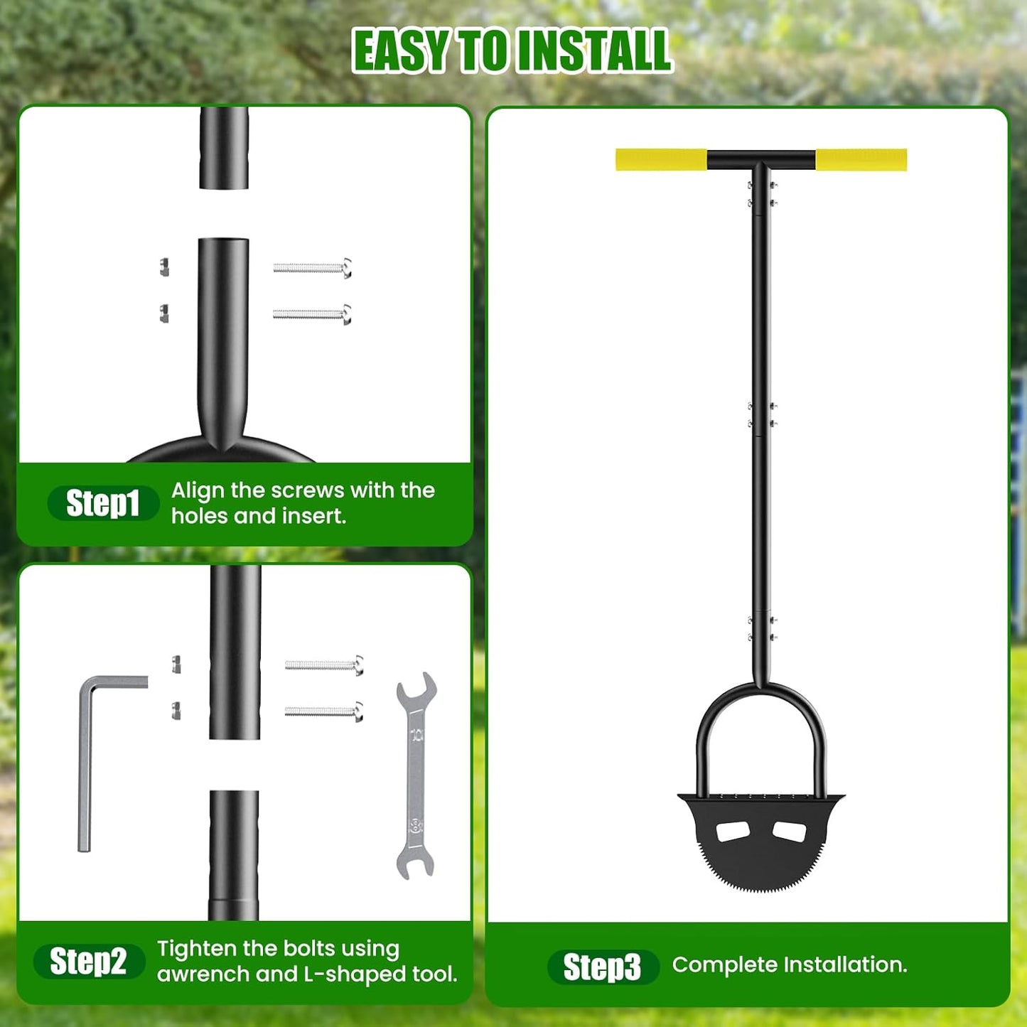 Luvenia Garden Edger Chopper