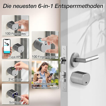 Anweller Smart Fingerprint Door Lock 60mm with RFID Key