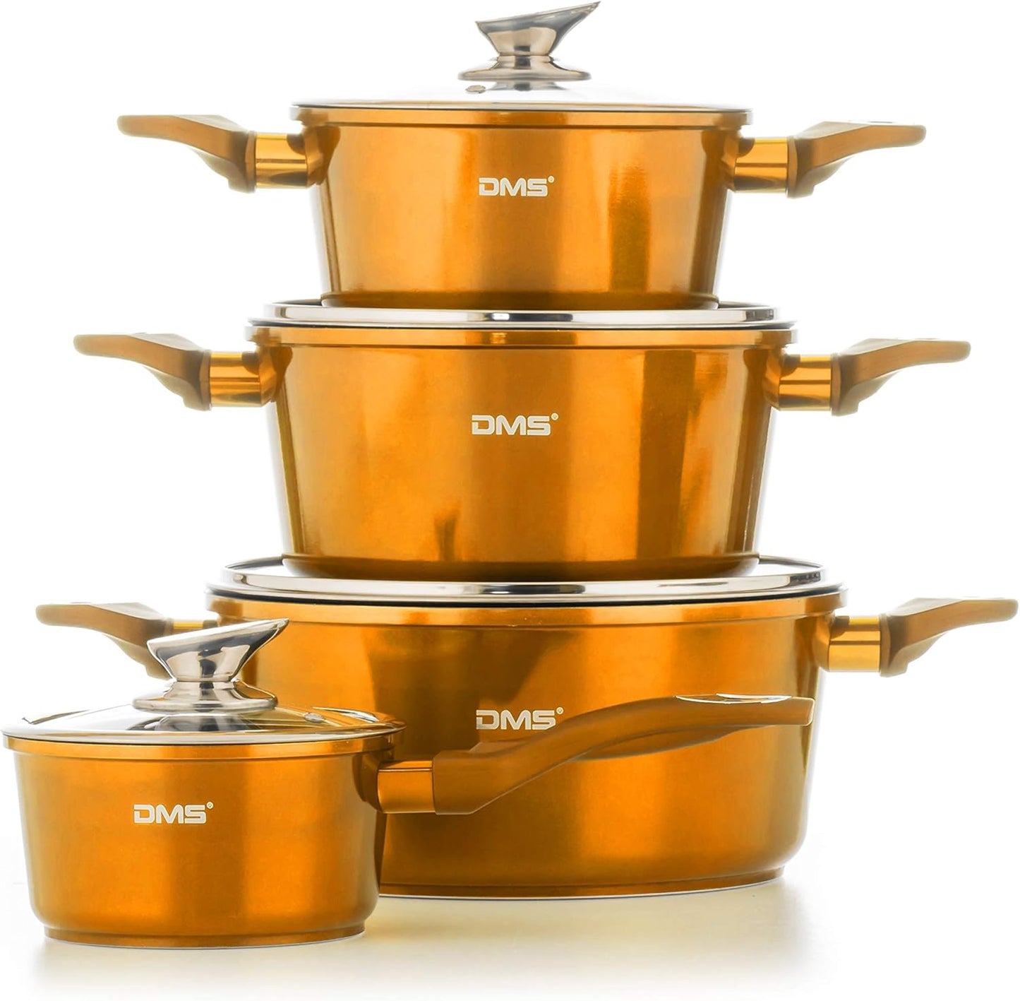 DMS 15-Piece Cookware Set Induction