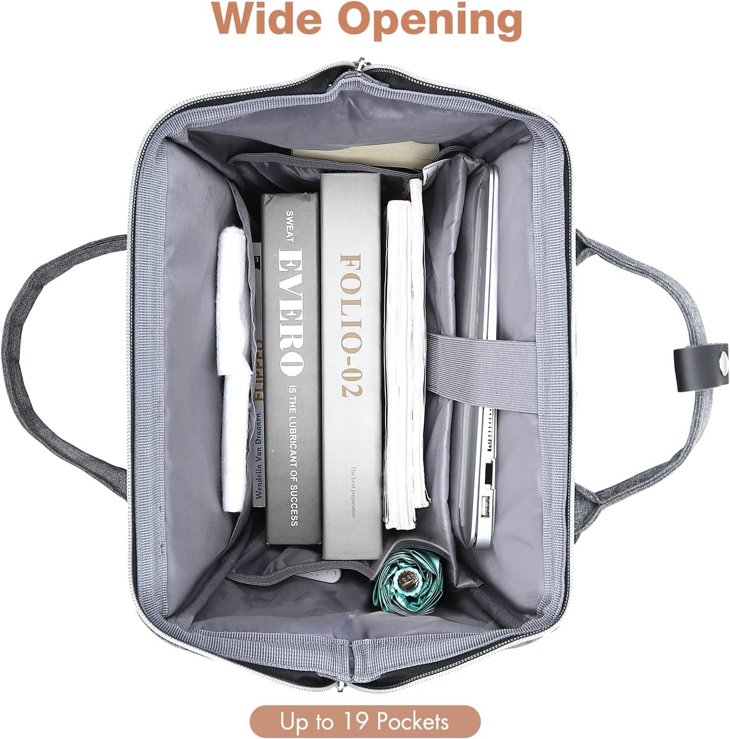 Lekesky 15.6 Inch Laptop Backpack
