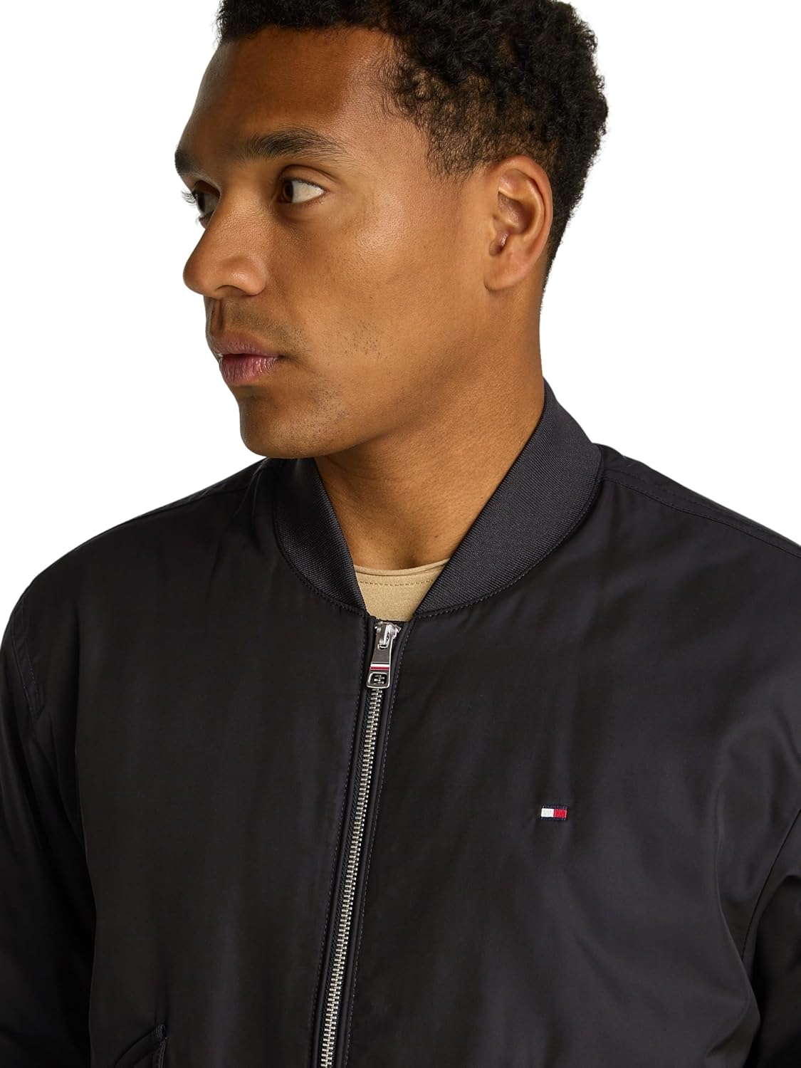Tommy Hilfiger Men's Authentic Bomber Jacket with Zip