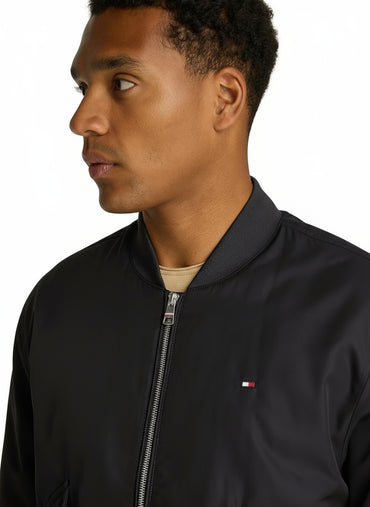 Tommy Hilfiger Men's Authentic Bomber Jacket with Zip