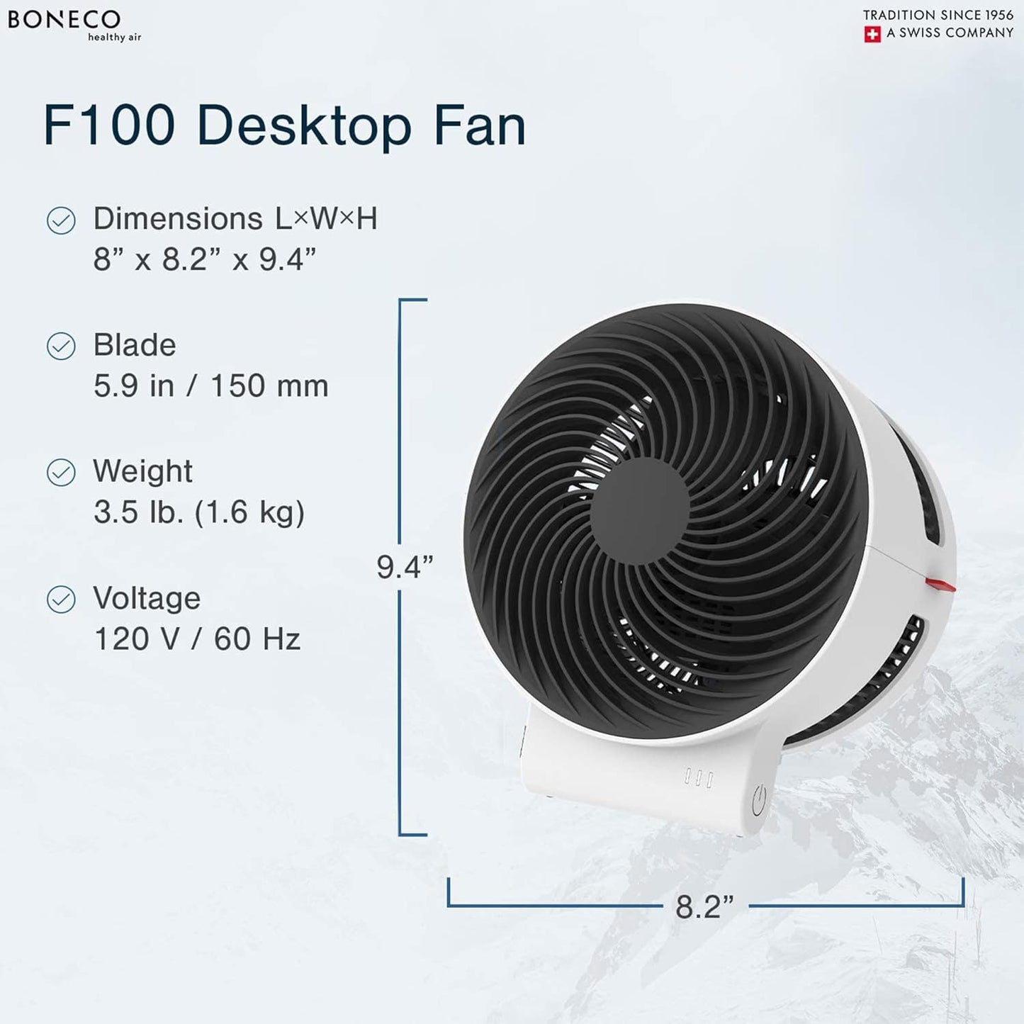 BONECO F100 Air Circulator Fan