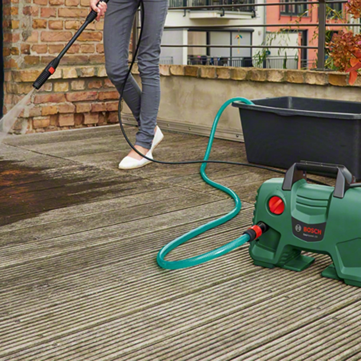 Bosch Suction Hose with Integrated Filter for Pressure Washers