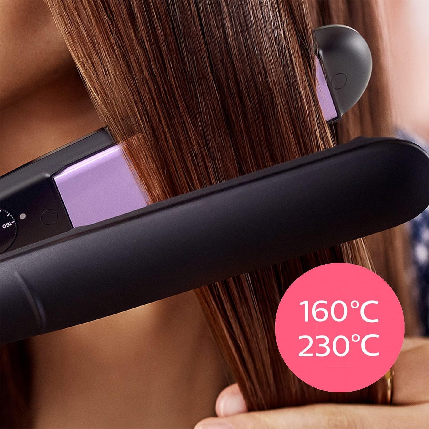Philips StraightCare Essential Hair Straightener - Ceramic Plates, Fast Heating