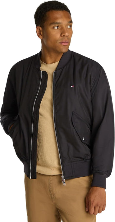 Tommy Hilfiger Men's Authentic Bomber Jacket with Zip