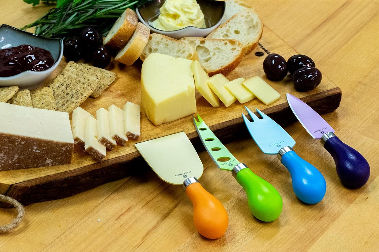Premium Zassenhaus Cheese Knife Set: Essential Kitchen Tools for Every Cheese Lover