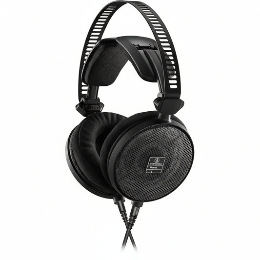 Audio-Technica ATH-R70x Professional Open-Back Reference Studio Monitor Headphones Black