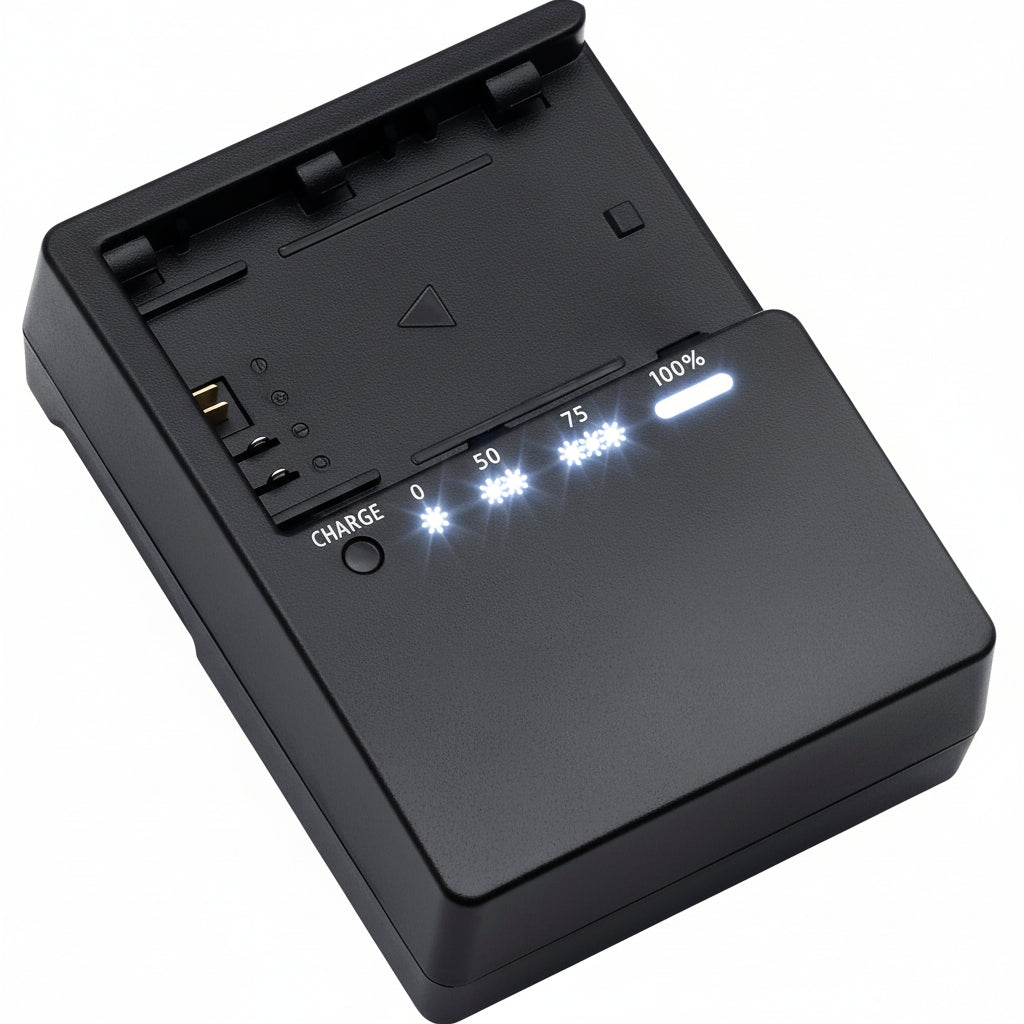 LP-E6 Quick Charger for Canon Cameras, Multi-Model Compatible