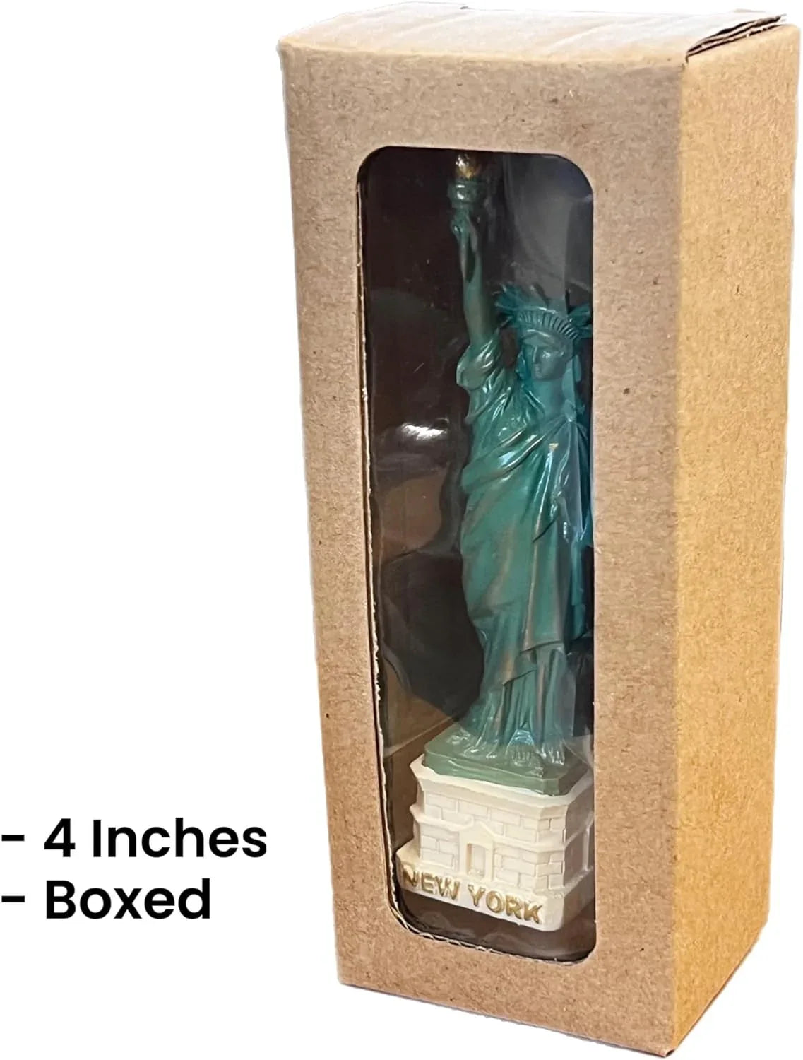 ZIZO USA 10 cm Copper Statue of Liberty Replica – NYC Souvenir - Gomix Brands Outlet