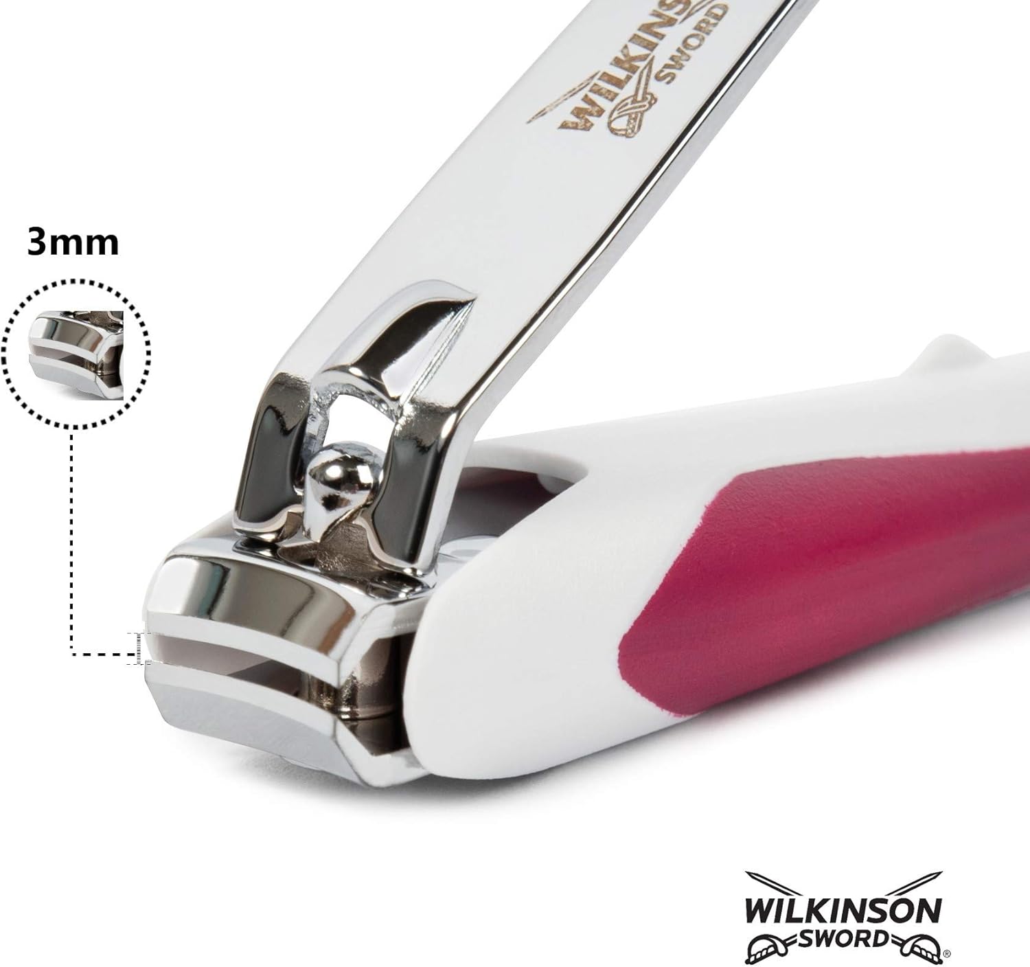 Wilkinson Sword Precision Nail Clipper with Nail Collector for Manicure