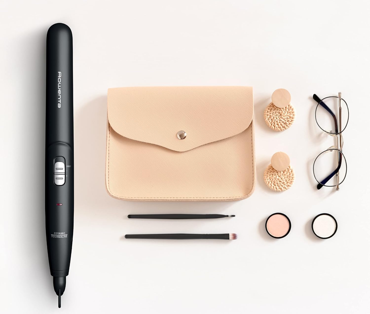 Rowenta SF1810 Express Hair Straightener with Tourmaline Ceramic, Dual Temperature