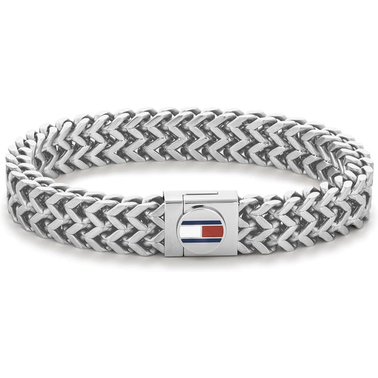 Tommy Hilfiger Stainless Steel Braided Magnetic Bracelet for Women